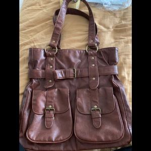 Brown fashionable tote!